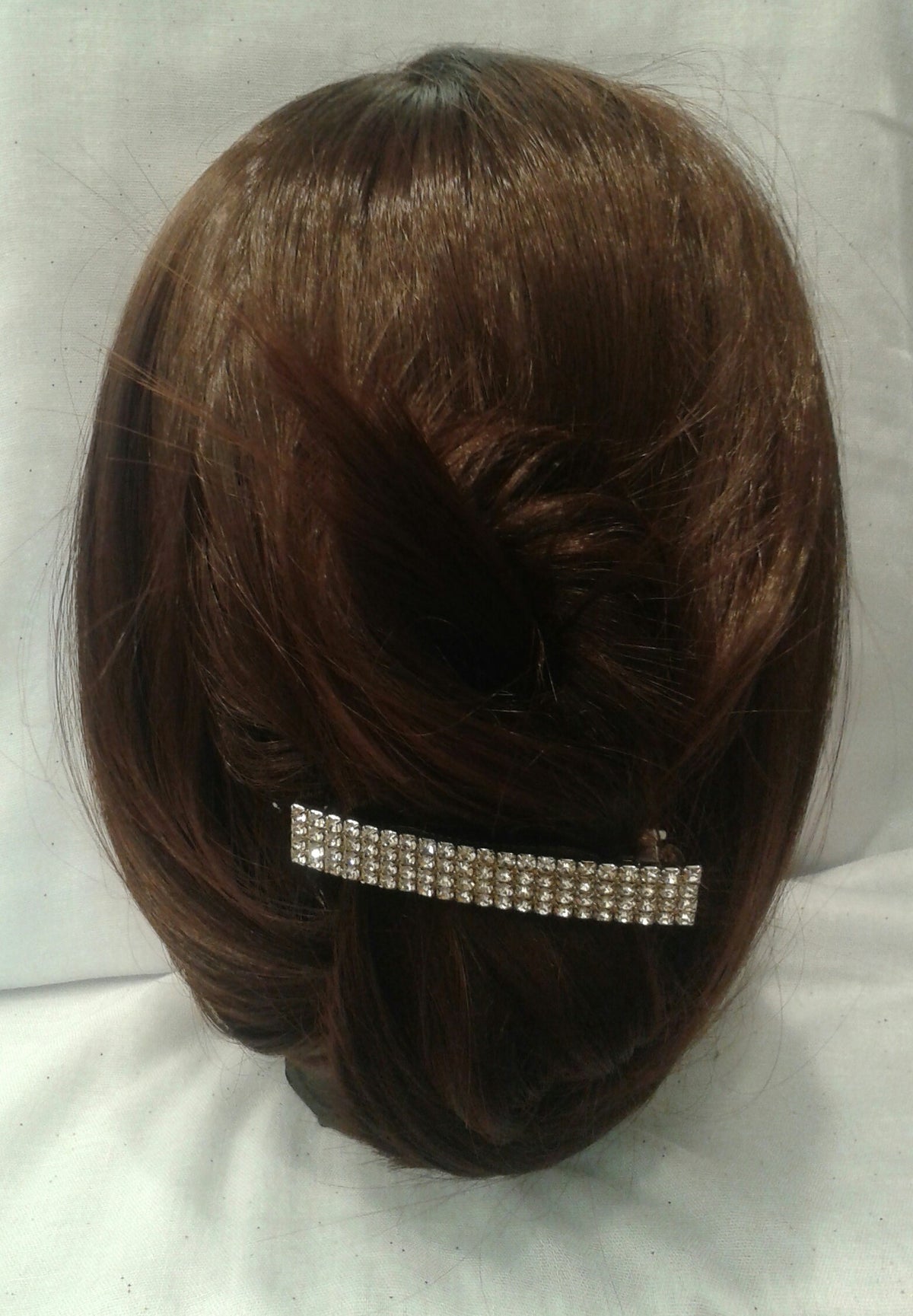 Matic Strass 4 File – Accessorio per Capelli con Doppio Scatto