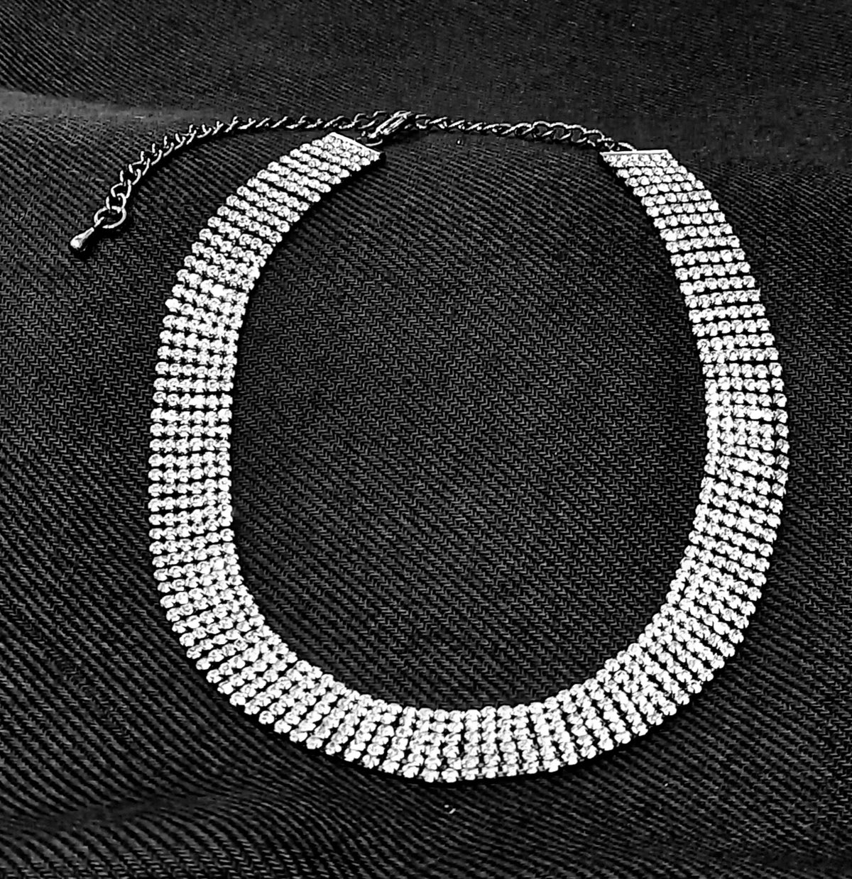 Collarino Strass Multifilo