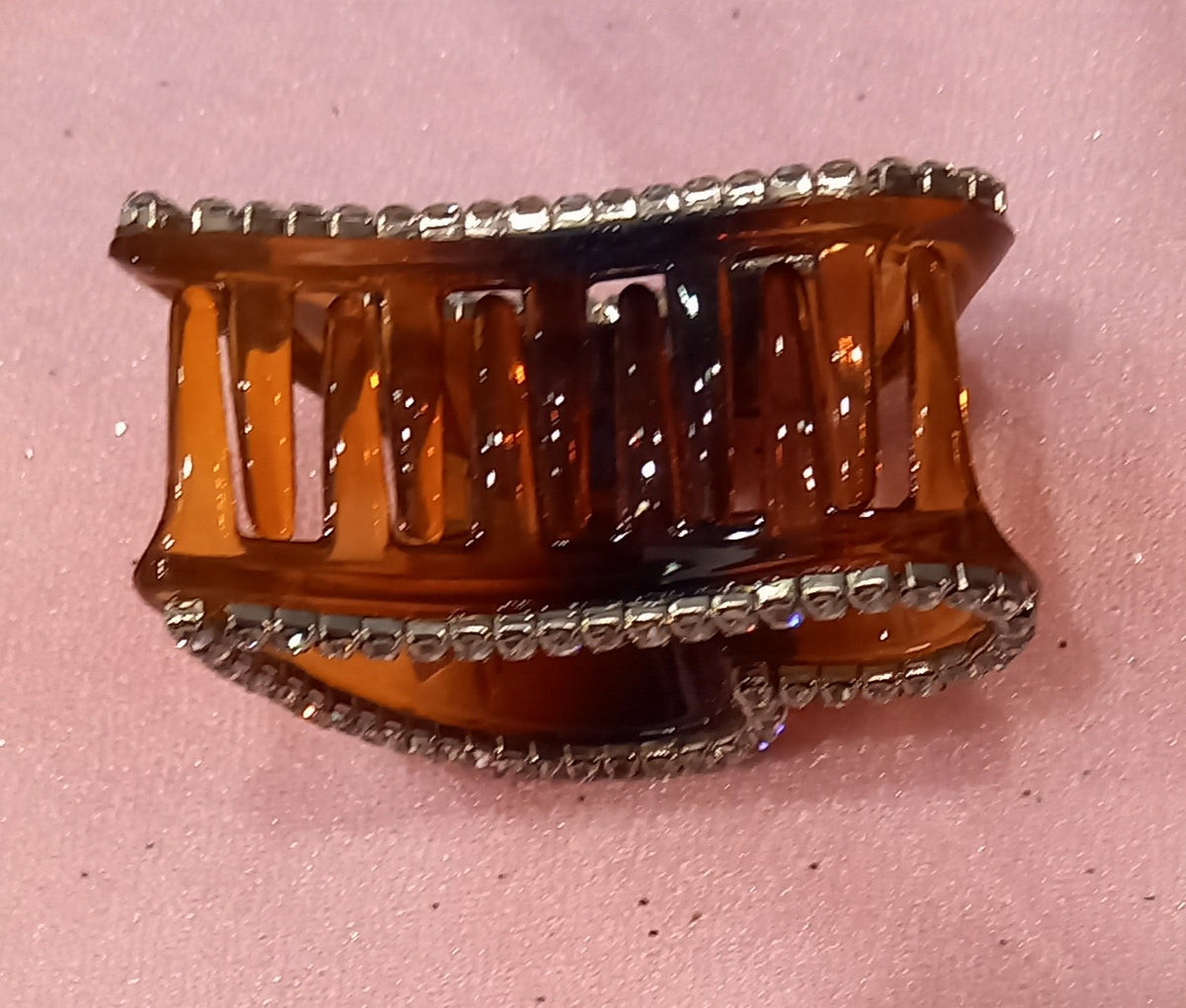 Pinzone Medio Cuore con Strass