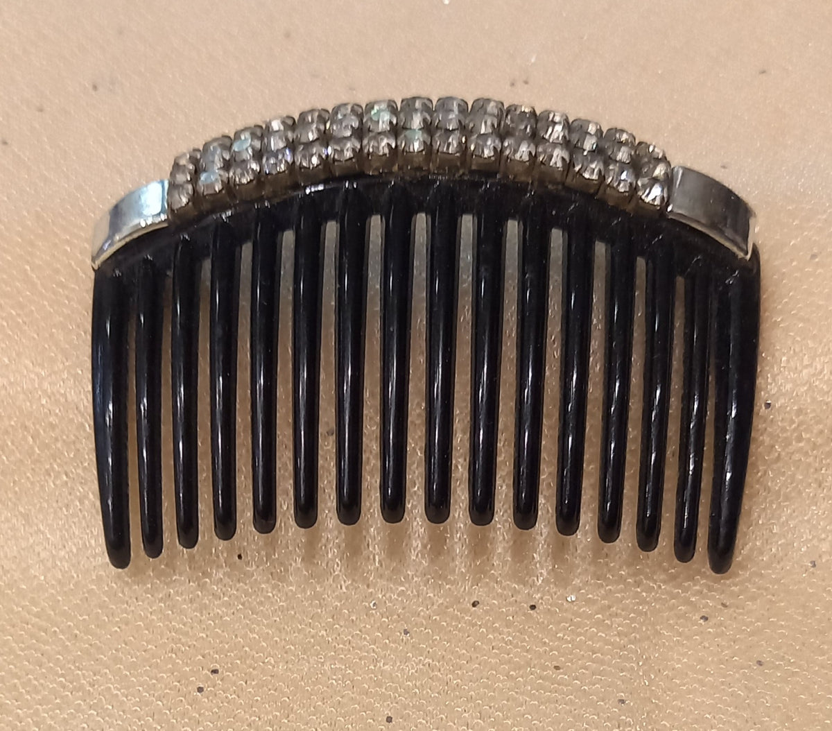 Pettinino Piccolo con 3 File di Strass