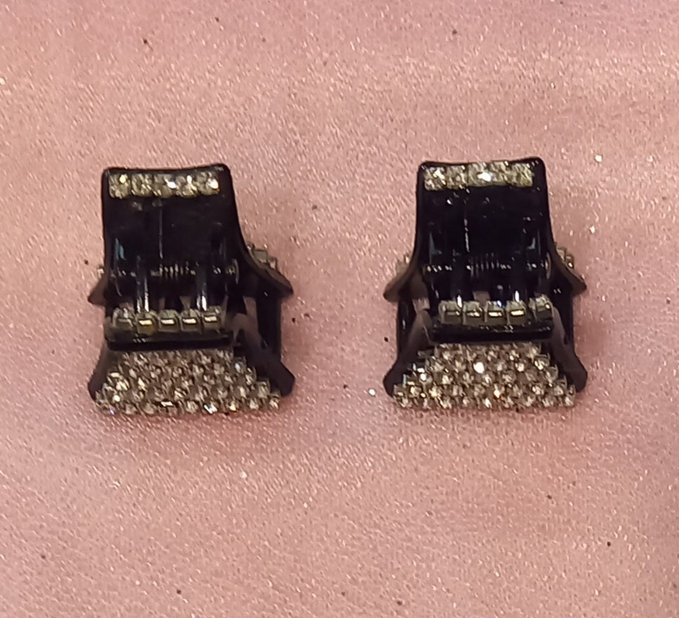 Coppia di Pinzini Gioiello con Strass