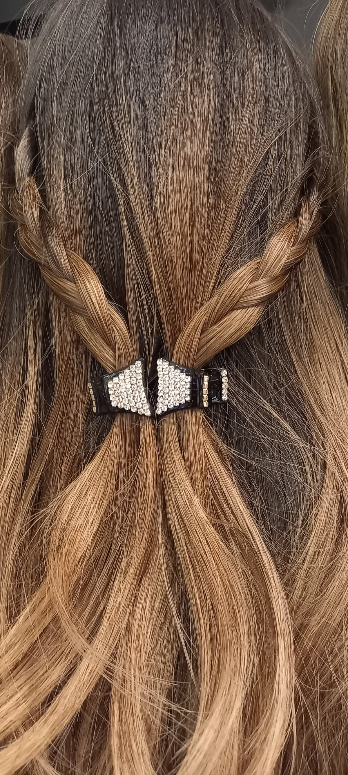Coppia di Pinzini Gioiello con Strass
