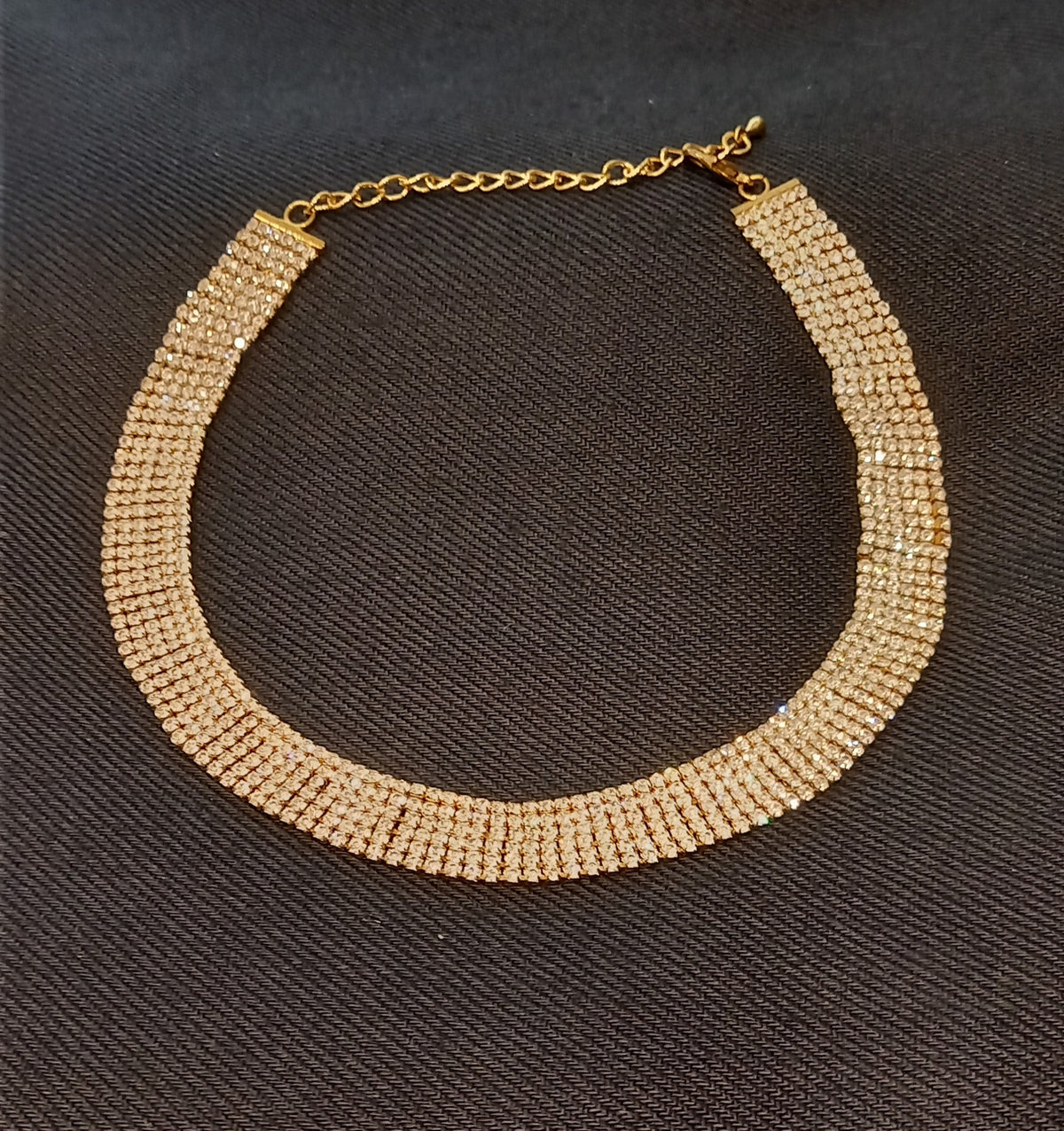 Collarino Strass Multifilo