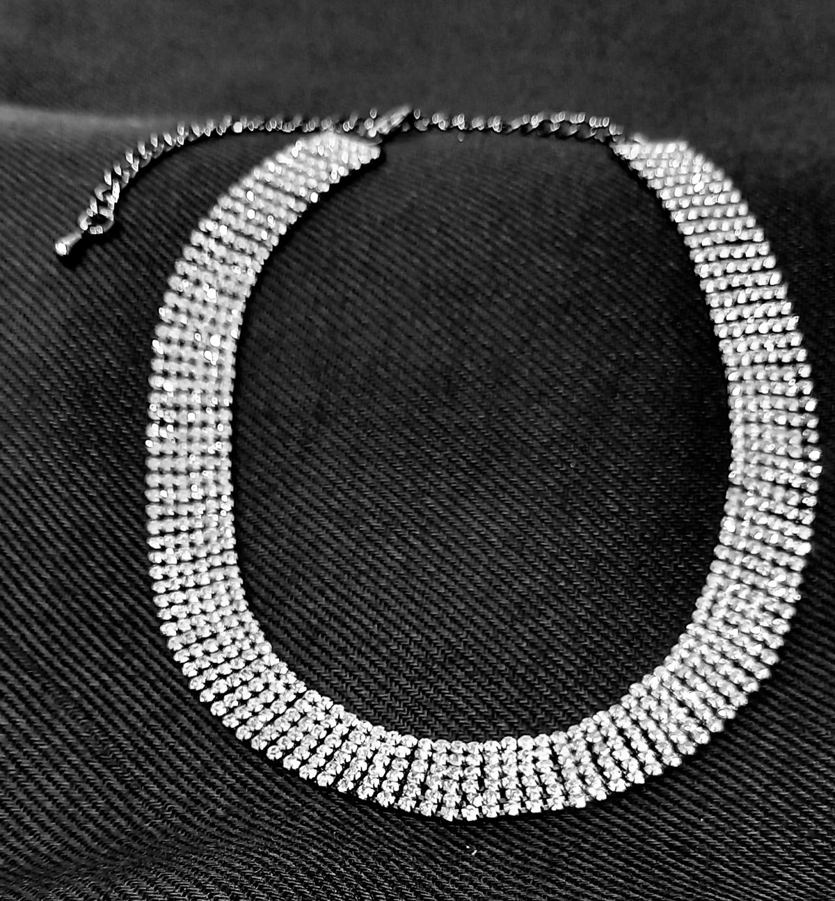 Collarino Strass Multifilo