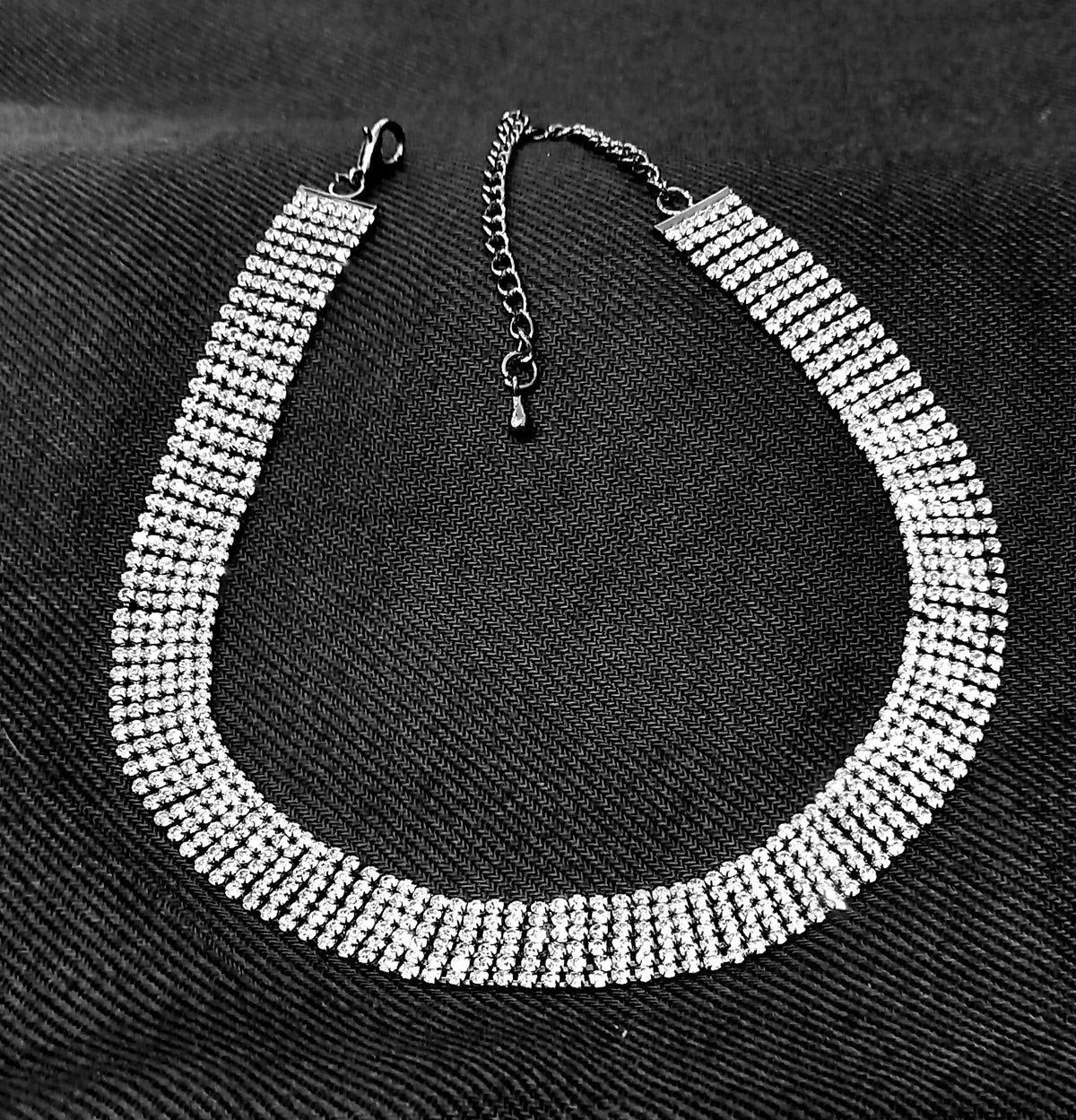 Collarino Strass Multifilo