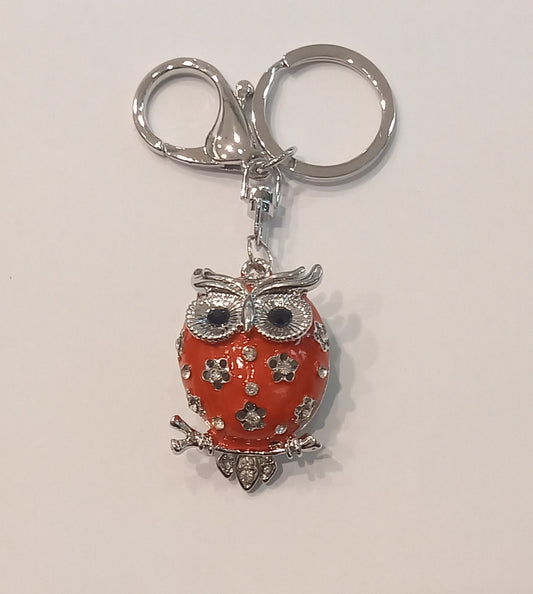 Portachiavi Gioiello con Strass e Smalto – Soggetti Assortiti