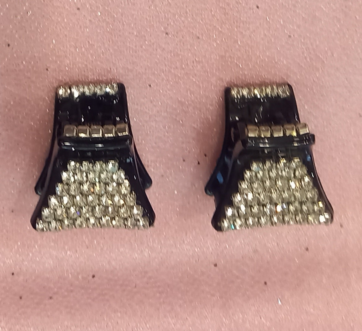Coppia di Pinzini Gioiello con Strass